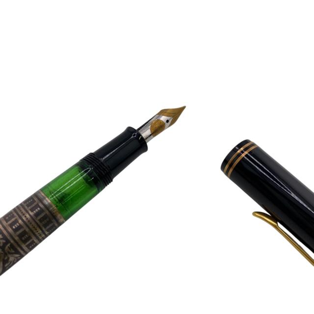 PERIKAN ペリカン トレド 18C-750 M シルバー925 万年筆 ブラック ユニ