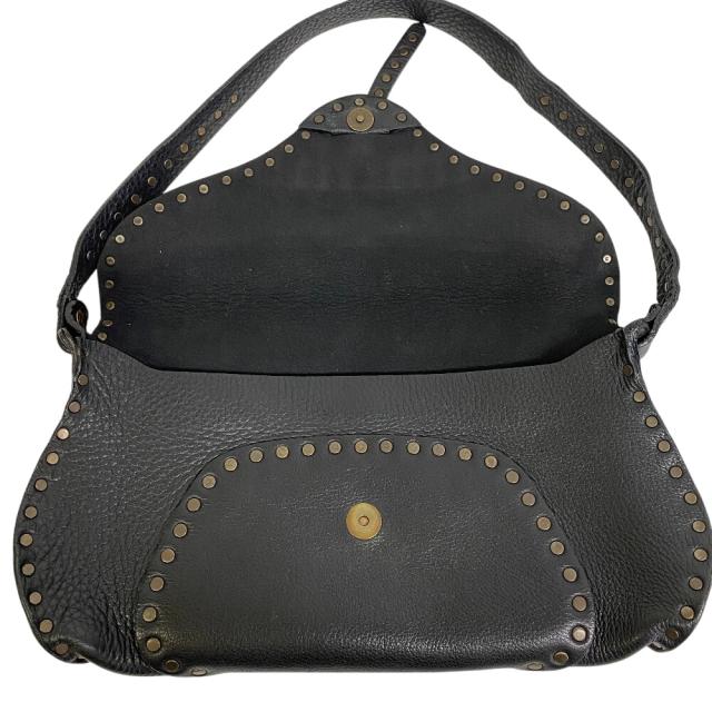 CELINE セリーヌ ワンショルダーバッグ ワンショルダーバッグ スタッズ レザー ショルダーバッグ ブラック レディース ブランド ショルダーバッグ