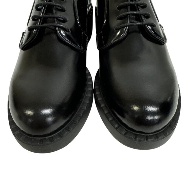 PRADA プラダ 24 DNC713 プレーントゥ レースアップシューズ 靴 レザー