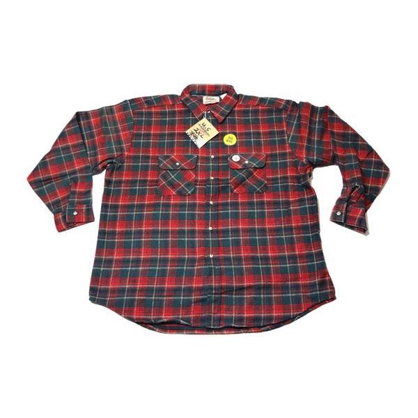 Cabela's キャベラス 米国製 ネルシャツ 3062-P61 レッド/グリーンの通販は