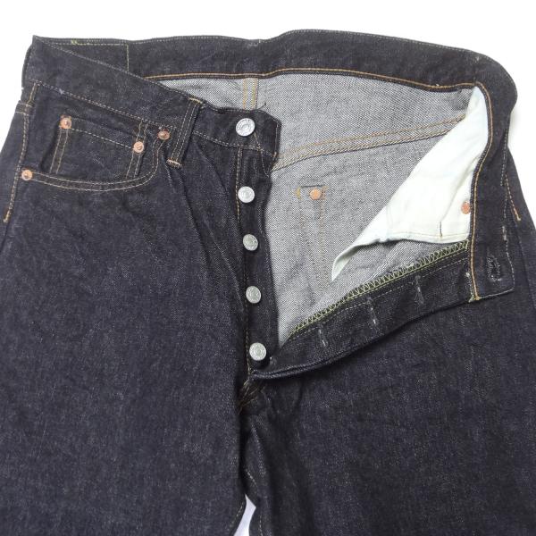Denime ドゥニーム XXtype ボタンフライ ワンウォッシュ ジーンズ Gパン 日本製 W31インチ_3