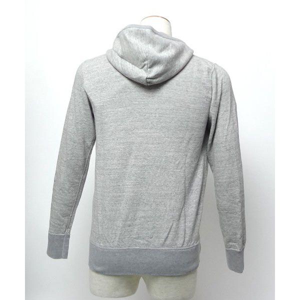 Denime ドゥニーム ジップアップパーカー ライトスウェット フルジップ