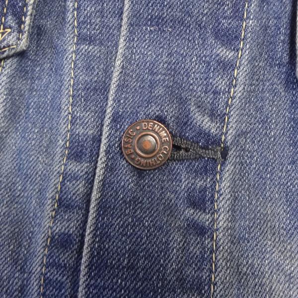 Denime ドゥニーム ジージャン デニムジャケット リネンミックス G