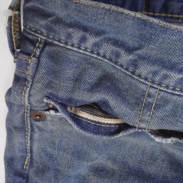 Denime ドゥニーム スリムテーパード レーザーユーズド メンズ