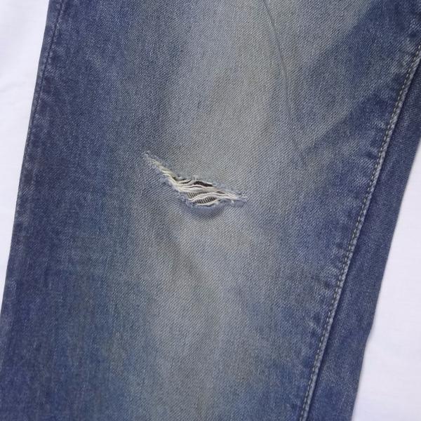 Denime ドゥニーム スリムテーパード レーザーユーズド メンズ