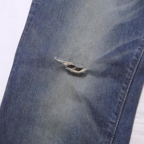 Denime ドゥニーム スリムテーパード レーザーユーズド メンズ