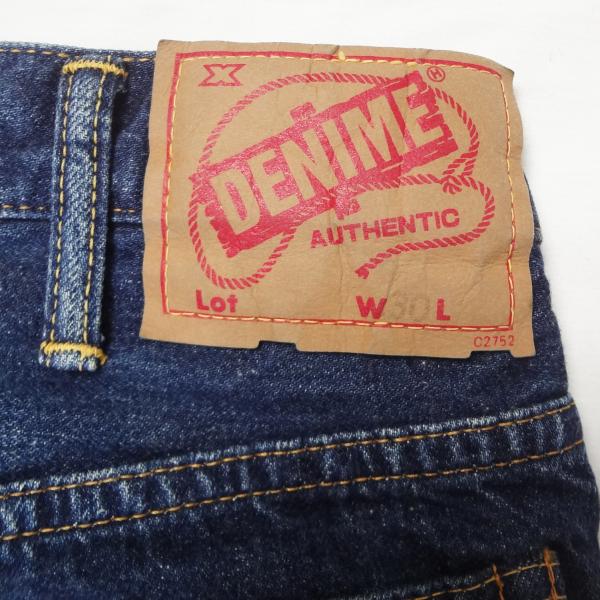 ドゥニーム 606type スリムデニム D16SS021 Denime 日本製 ジーンズ W30インチ_6