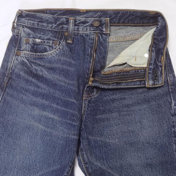 ドゥニーム Denime 505 ジーンズ ブルー 日本製 赤耳 W29インチ_3