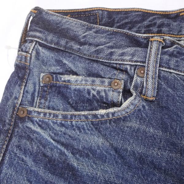 ドゥニーム Denime 505 ジーンズ D16SS02205 日本製 赤耳 W30インチ_8