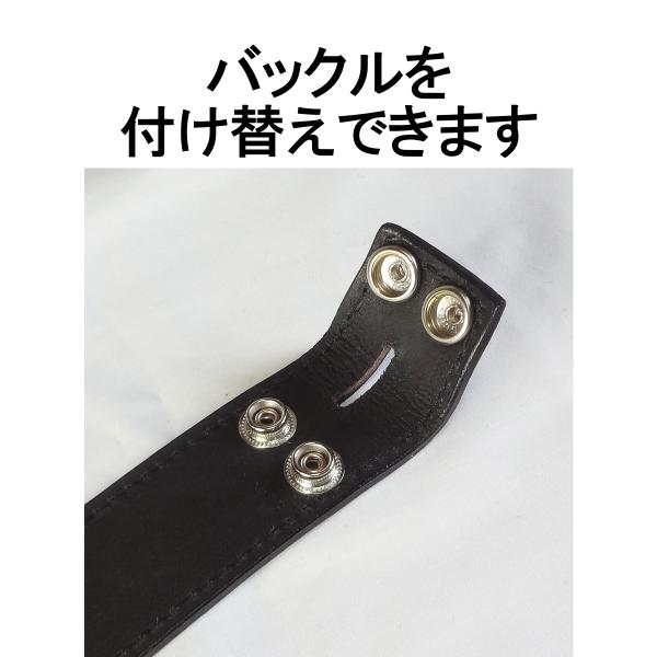 ベルト 本革サドルレザー オイルレザーブラック シスキュウ米国製