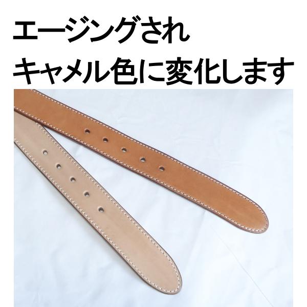 ベルト 本革サドルレザー オイルレザーブラック シスキュウ米国製