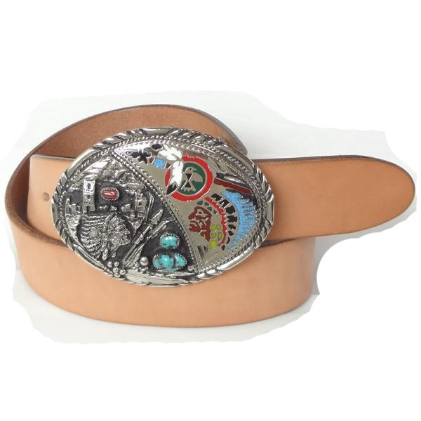 ベルト 本革サドルレザー 米国製バックル ベルト幅40mm 本皮 1枚革 1枚皮 牛革 ベルト 本革サドルレザー 米国製バックル ベルト幅40mm 本皮 1枚革