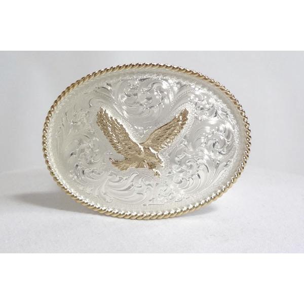 アメリカ製モンタナシルバースミスバックル 本革サドルレザー オイル