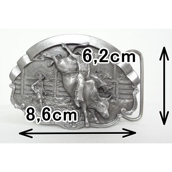 ベルト 本革サドルレザー オイルレザーブラック ロデオバックル 幅40mm