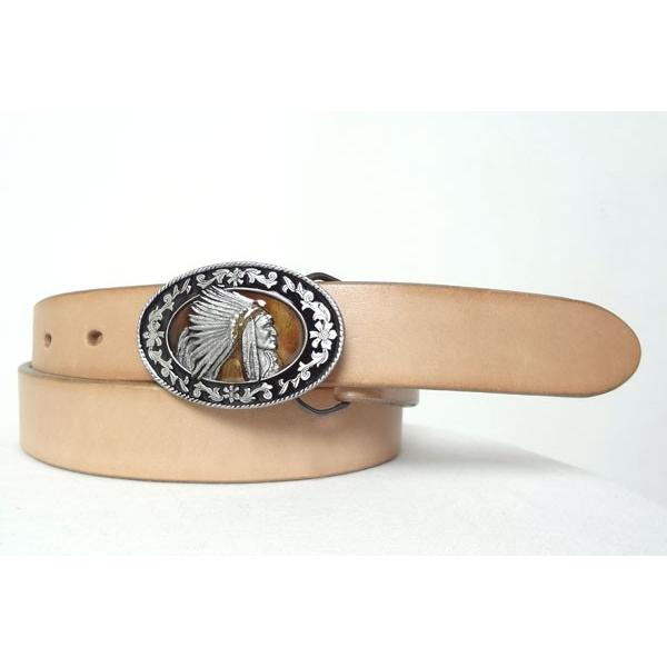 ベルト 本革サドルレザーベルト シスキュウバックル 幅30mm 牛革 1枚革