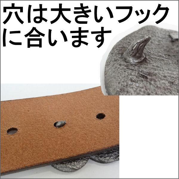 ベルト 本革サドルレザー オイルレザーブラック 米国製バックル 幅40mm 牛革 1枚革の通販は