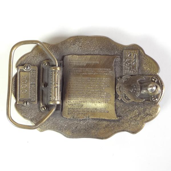 ベルト 本革サドルレザー オイルレザー 米国製バックル 大きいサイズ