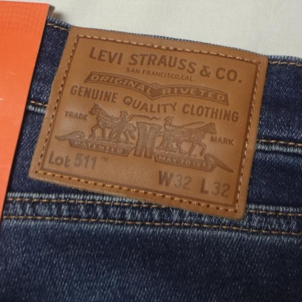 W32インチ リーバイス 511 ジーンズ Levi's スリム テーパードの通販は