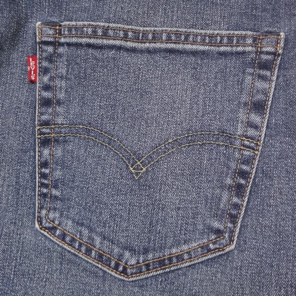 リーバイス 502 ストレッチデニム ジーンズ Levi’s W34インチ ミッドインディゴ ブルー メンズカジュアルアメカジ〇の通販は