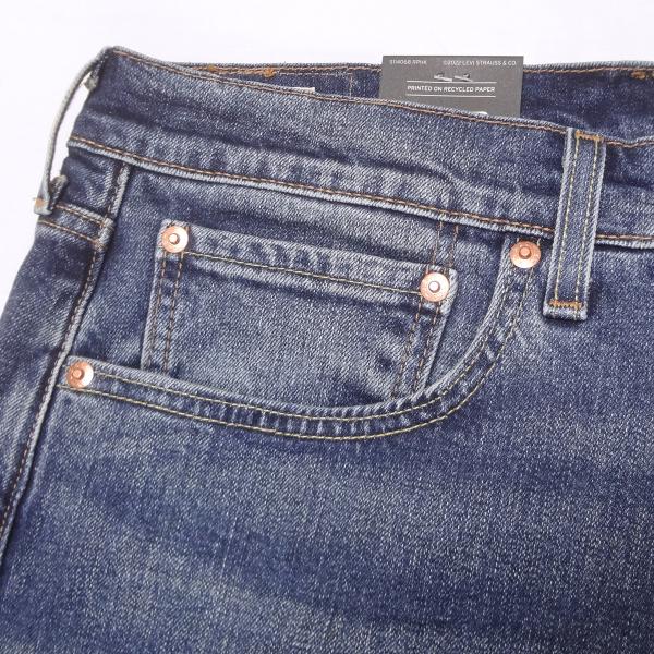 リーバイス 502 ストレッチデニム ジーンズ Levi’s W34インチ ミッドインディゴ ブルー メンズカジュアルアメカジ〇の通販は