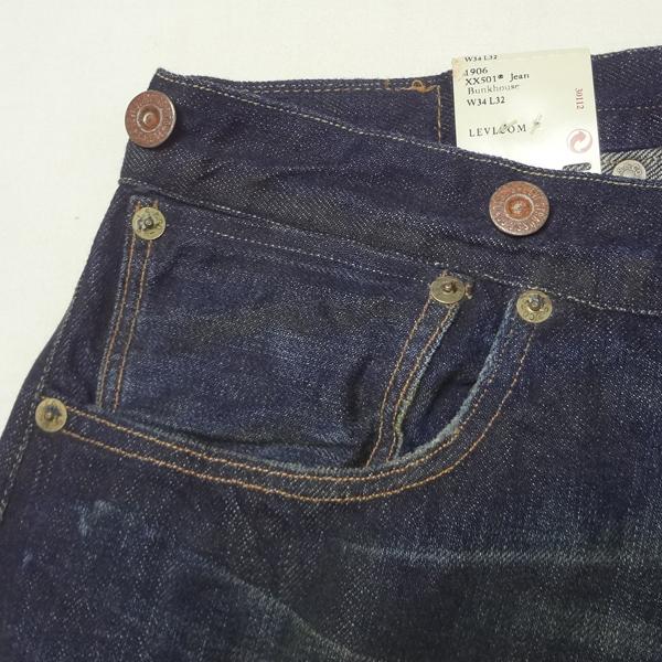 リーバイス 501XX ビンテージ アメリカ製 復刻 1906モデル W34インチ ダメージジーンズ LEVI’S MADE IN THE USA_13