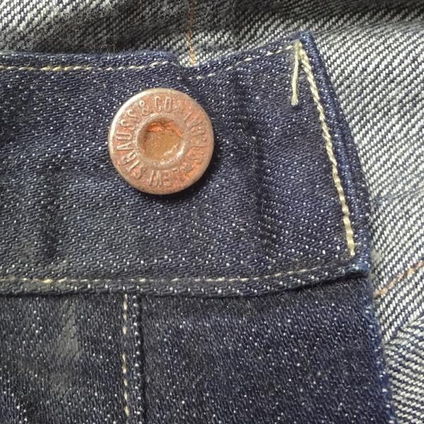 リーバイス アメリカ製 ビンテージ 501XX 1937モデル W32インチ ダメージジーンズ LEVI’S MADE IN THE USA_12