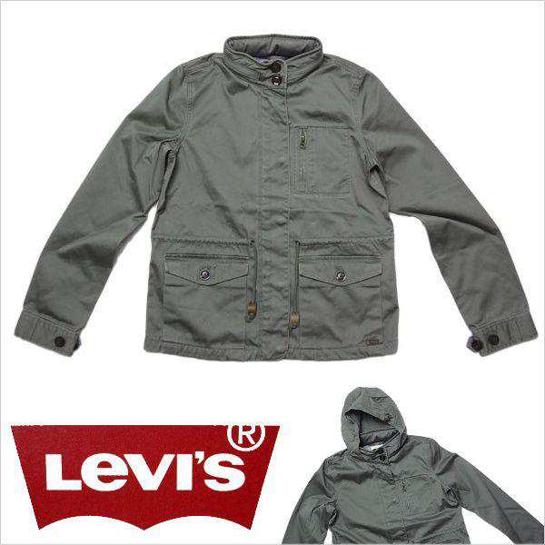 リーバイス レディース フードジャケット Levi's ジャンパー 日本サイズMの通販は