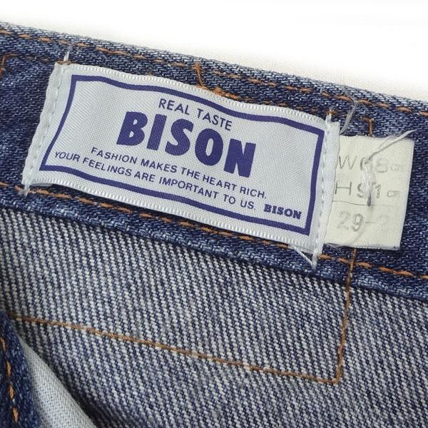 バイソン BISON 0617 ブーツカット フレアー ベルボトム ラッパ メンズ