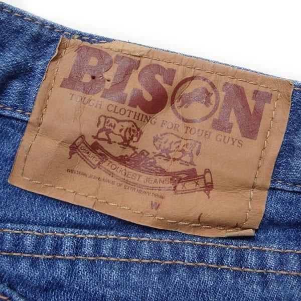 バイソン BISON 日本製 ブーツカット ベルボトム ジーンズ メンズ