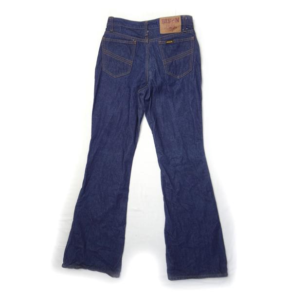 バイソン BISON ベルボトム ジーンズ 日本製 メンズカジュアル