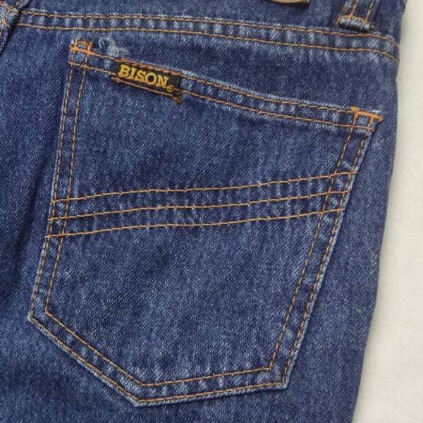 バイソン BISON ベルボトム ブーツカット ジーンズ フレアー ウェストW28インチ 小さいサイズの通販は