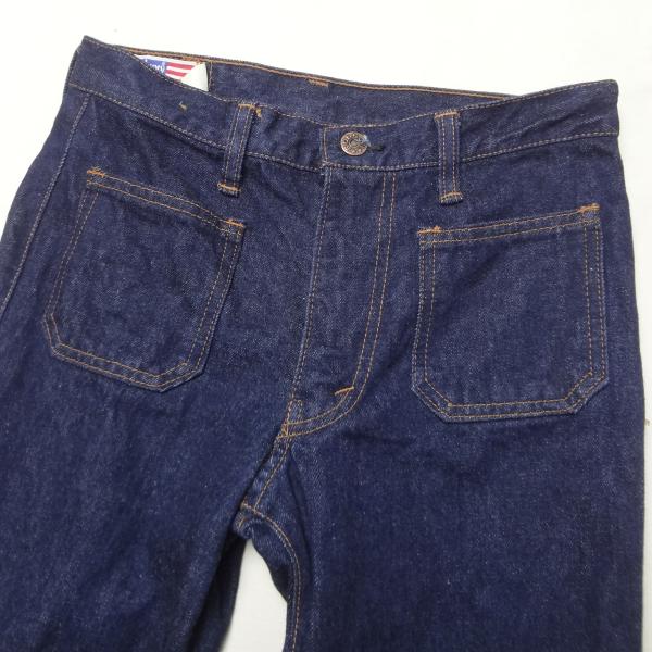 ベルボトム フレアー ラッパジーンズ ブルー W28インチ ブーツカット