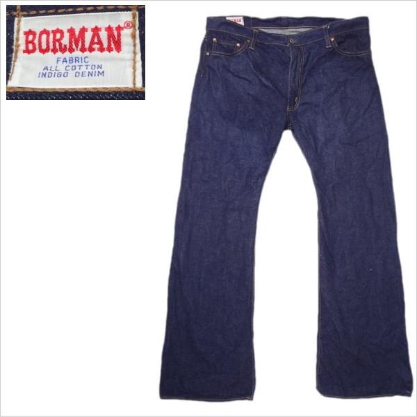 ボールマン BORMAN フレアージーンズ ジーパン Gパン デニム 大きいサイズ メンズの通販は