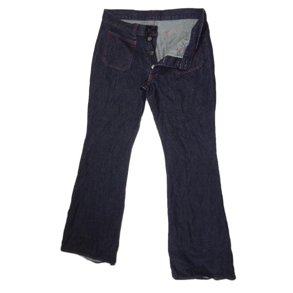 ブルーウェイ ベルボトム フレアー BLUE WAY 日本製 ジーンズ W33
