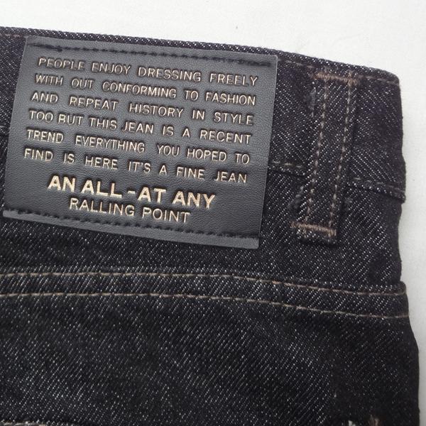 日本製 ジーンズ ブラック W30インチ スリム テーパード