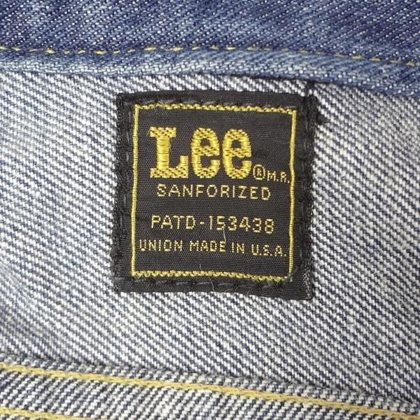 リー Lee デニム 米国製 中古 アメリカ製 古着 ジージャン USA製 デニムジャケット メンズ_3