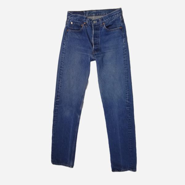 リーバイス 501 米国製 ジーンズ インディゴブルー 青 W29インチ MADE IN THE USA Levi’s リーバイス 501 米国製 ジーンズ インディゴブルー 青 W29インチ MADE