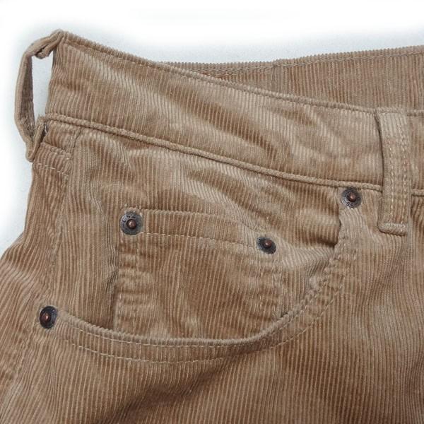 リーバイス ジーンズ 529 LEVI'S コーデュロイ W32 キャメル カーキ 日本製_7