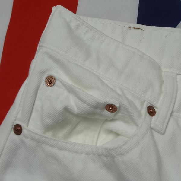 リーバイス ホワイト 白 日本製 ジーンズ 603 スリム Levi's メンズ W26 残りわずか 在庫わずか_10