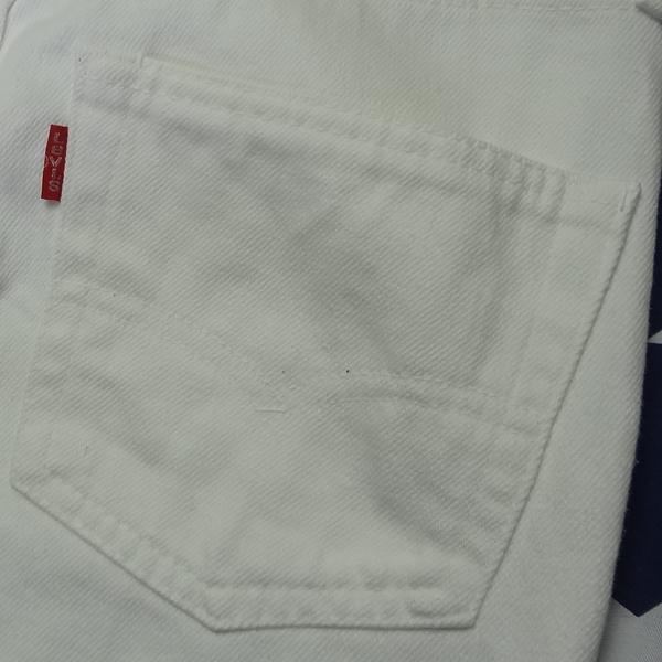リーバイス ホワイト 白 日本製 ジーンズ 603 スリム Levi's メンズ W26 残りわずか 在庫わずか_9