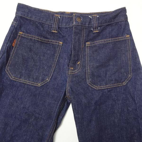 リーバイス ビンテージ ジーンズ ベルボトム フレアー ラッパ LEVI'S W29 ブルー_5