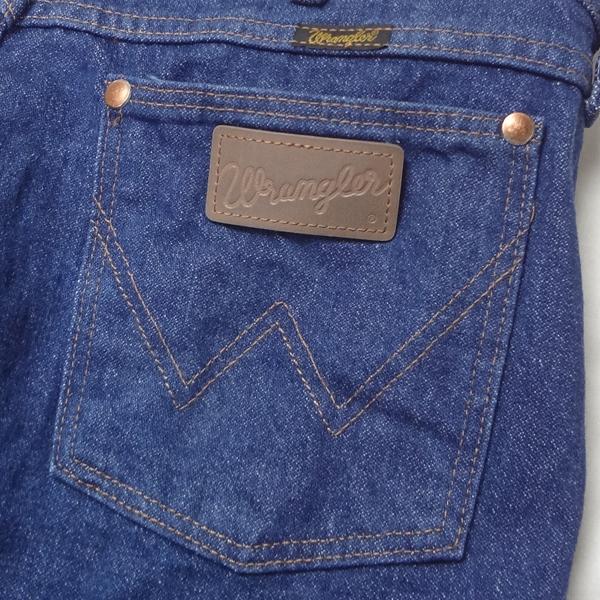 ラングラー Wrangler 米国製 13MWZ カーボーイカット ジーンズ W32L36 ブルー 青 MADE IN THE USAの通販は