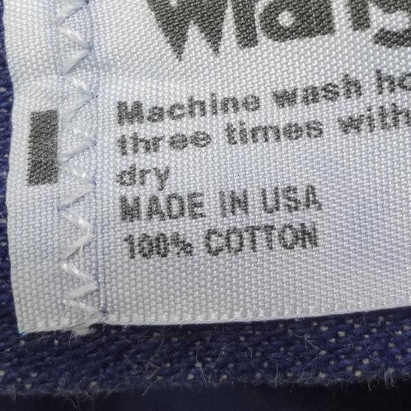 ラングラー Wrangler 米国製 13MWZ カーボーイカット ジーンズ W32L36 ブルー 青 MADE IN THE USAの通販は
