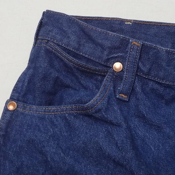 ラングラー Wrangler 米国製 13MWZ カーボーイカット ジーンズ W32L36 ブルー 青 MADE IN THE USAの通販は