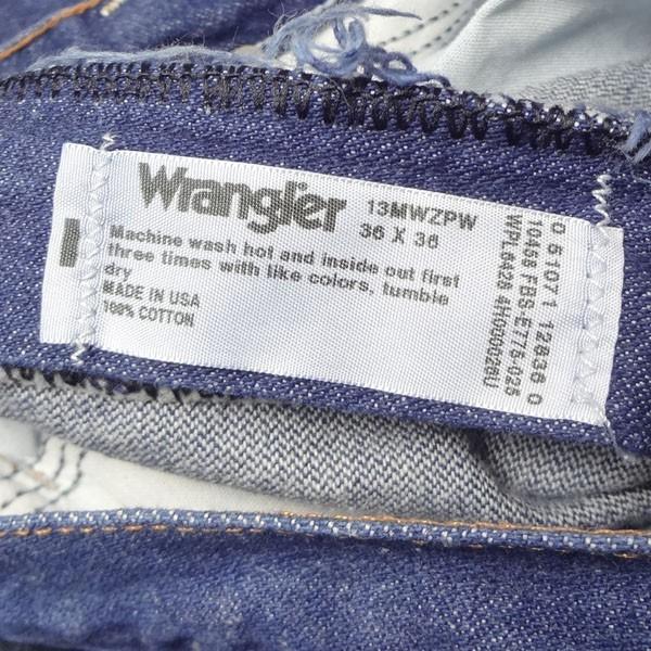 ラングラー Wrangler 13MWZ カーボーイカット ストレート ジーンズ 米国製 MADE IN THE USA W36インチ