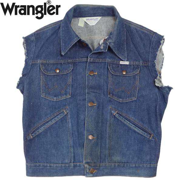 Wrangler デニムジャケット gジャン Wrangler-24MJZ.ビンテージ