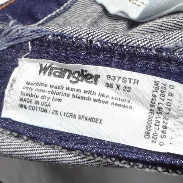 ラングラー Wrangler 米国製 ストレート 大きいサイズ ジーンズ メンズ W38インチ MADE IN THE USAの通販は