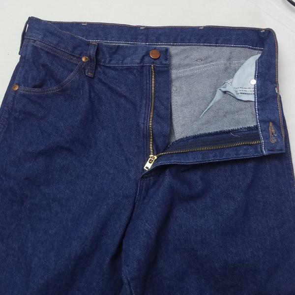 ラングラー Wrangler 米国製 13MWZ カーボーイカット ジーンズ W32L36 ブルー 青 MADE IN THE USAの通販は