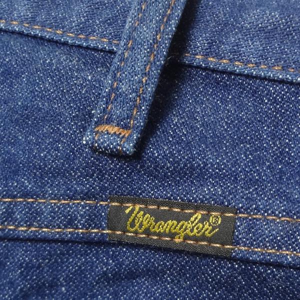 ラングラー Wrangler 米国製 13MWZ カーボーイカット ジーンズ W32L36 ブルー 青 MADE IN THE USAの通販は