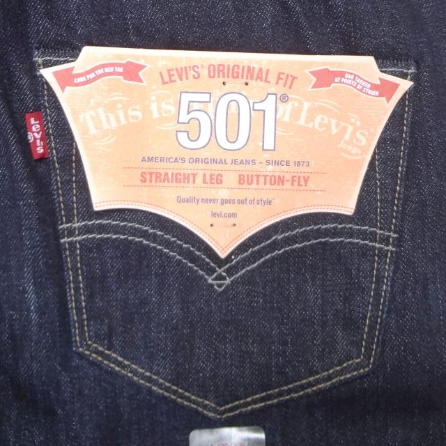 リーバイス ジーンズ 501 Levi’s 00501-1484/クリスピーリンス（ワンウォッシュ）W29インチ ダークインディゴブルー CRISPY RINSE_8